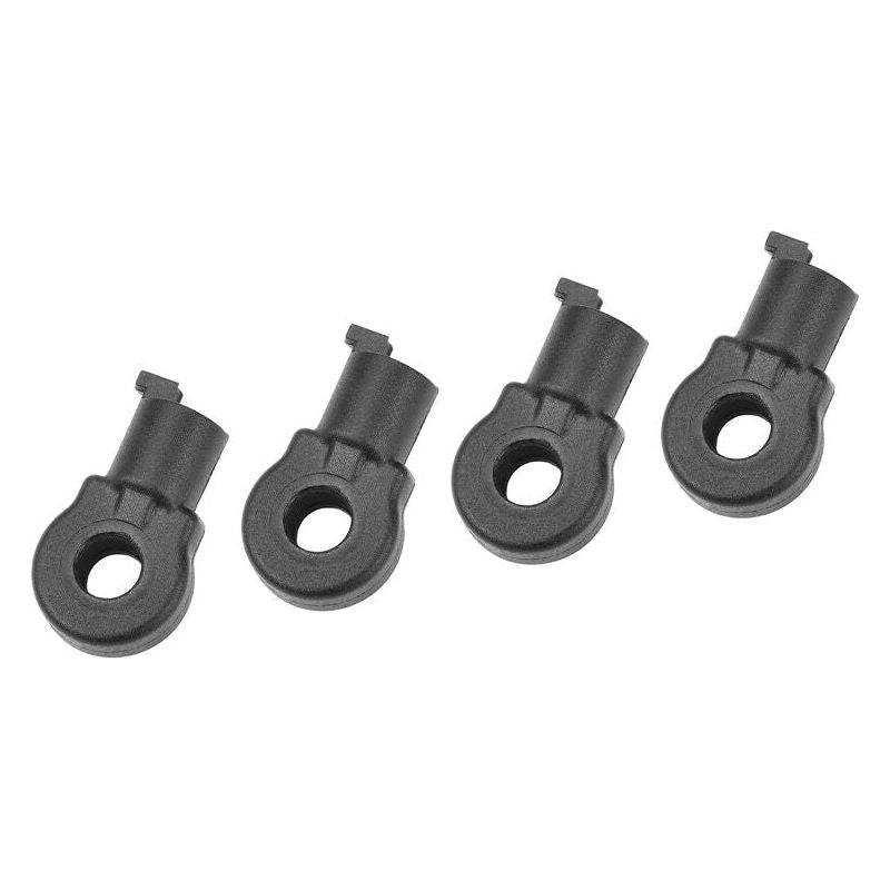 TEAM CORALLY HD Shock End, Short, Composite 4pcs