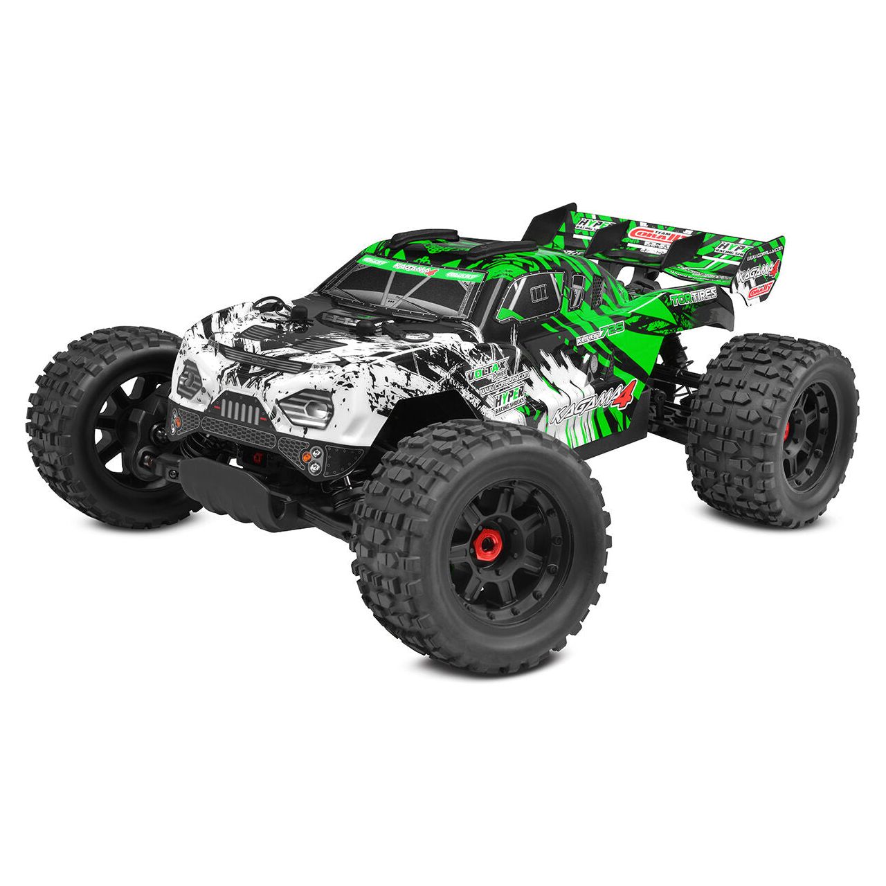 TEAM CORALLY Kagama 10 - XL4S BrushlessMonster Truck - RTR - Green 3-4S - No Battery - No Charger