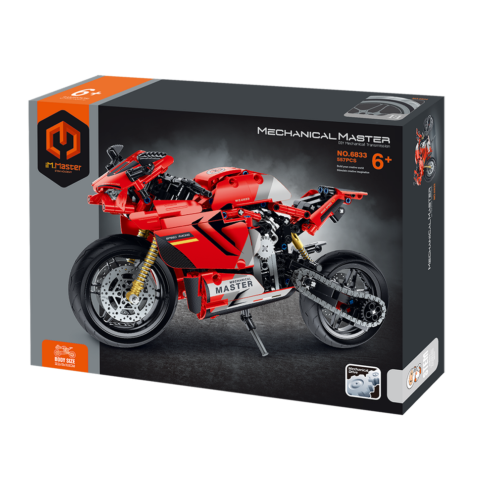 IM.MASTER Motorbike Red 557 PCS C18