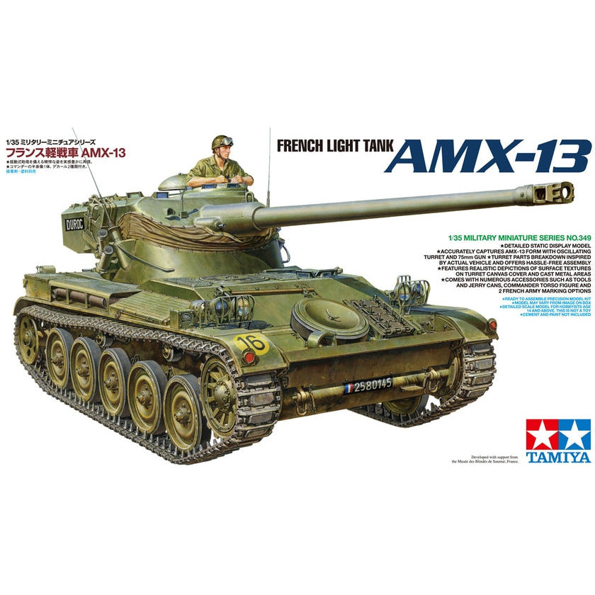 TAMIYA 1/35 French Light Tank AMX-13