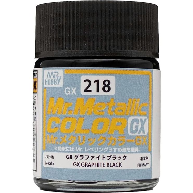 Mr Metallic Colour GX Graphite Black