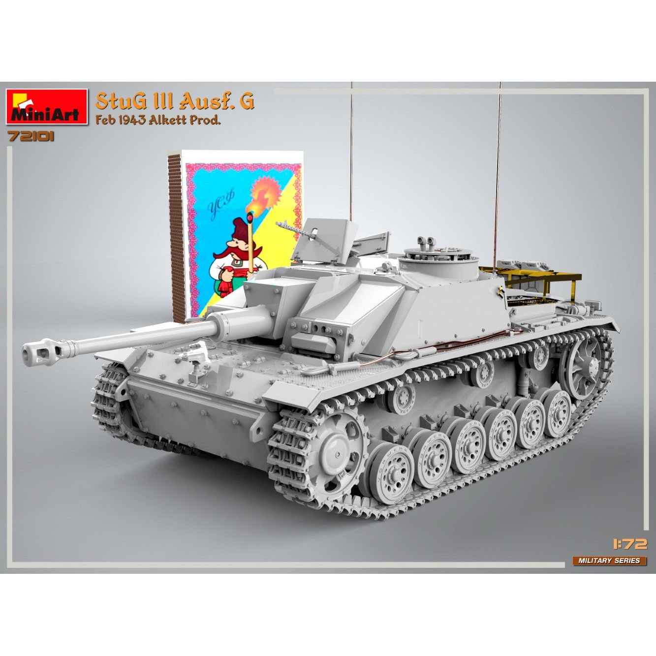 MINIART 1/72 StuG III Ausf. G Feb 1943 Prod.