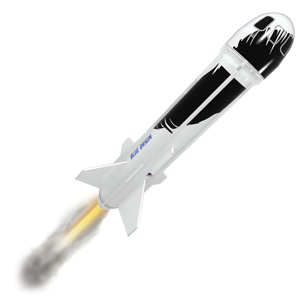 ESTES Blue Origin New Shepard Intermediate Rocket Kit (18mm Standard Engine)