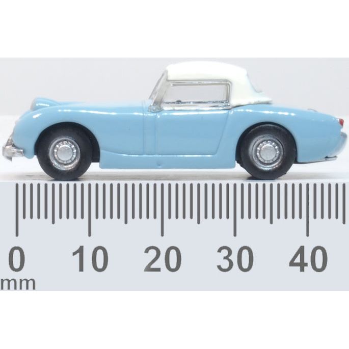 OXFORD 1/76 Iris Blue Austin Healey Frogeye Sprite