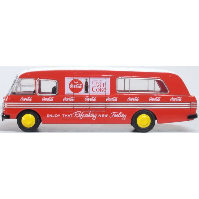 OXFORD 1/76 BMC Mobile Unit Coca Cola