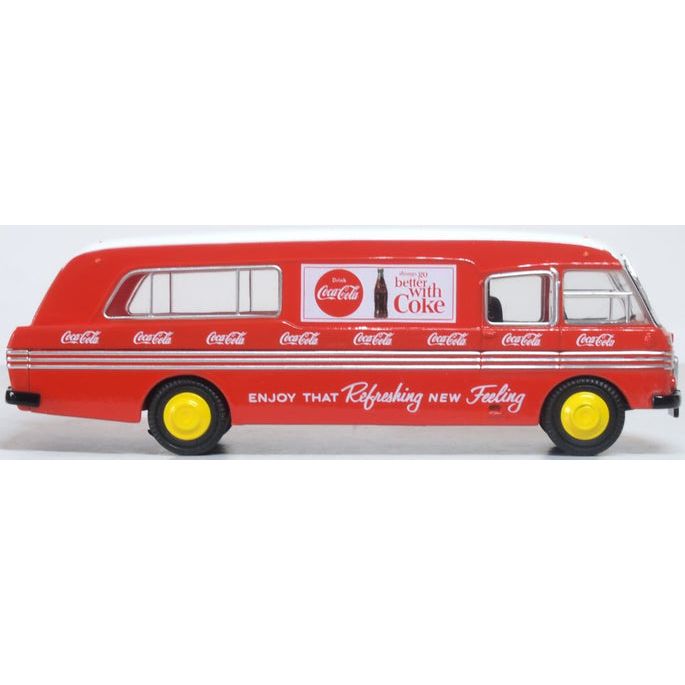 OXFORD 1/76 BMC Mobile Unit Coca Cola