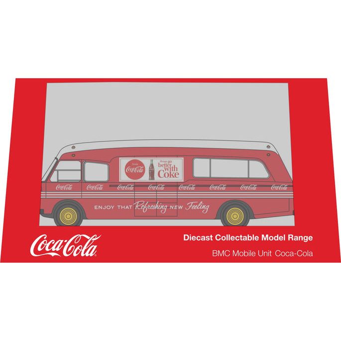 OXFORD 1/76 BMC Mobile Unit Coca Cola