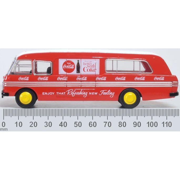 OXFORD 1/76 BMC Mobile Unit Coca Cola