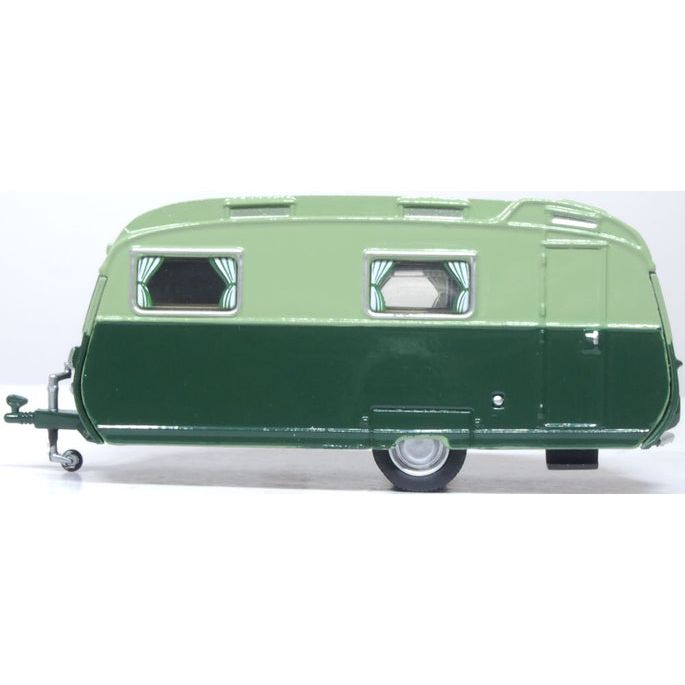 OXFORD 1/76 Dark Green and Sage Green Carlight Continental