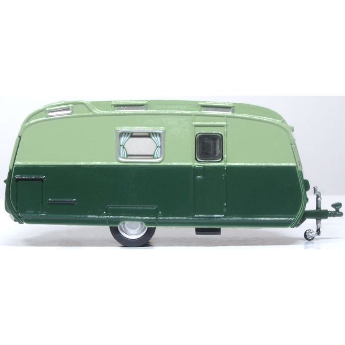 OXFORD 1/76 Dark Green and Sage Green Carlight Continental