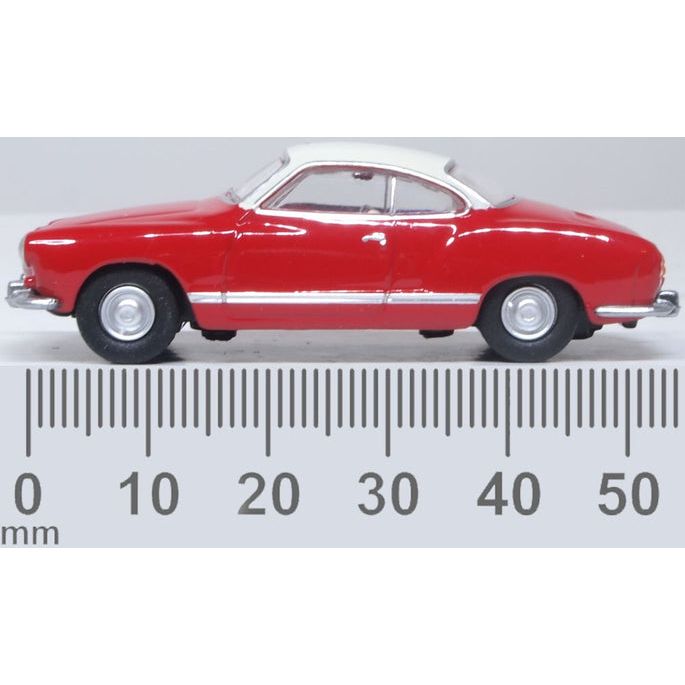 OXFORD 1/76 Henna Red and Pearl White VW Karmann Ghia