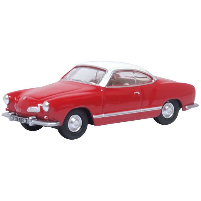 OXFORD 1/76 Henna Red and Pearl White VW Karmann Ghia