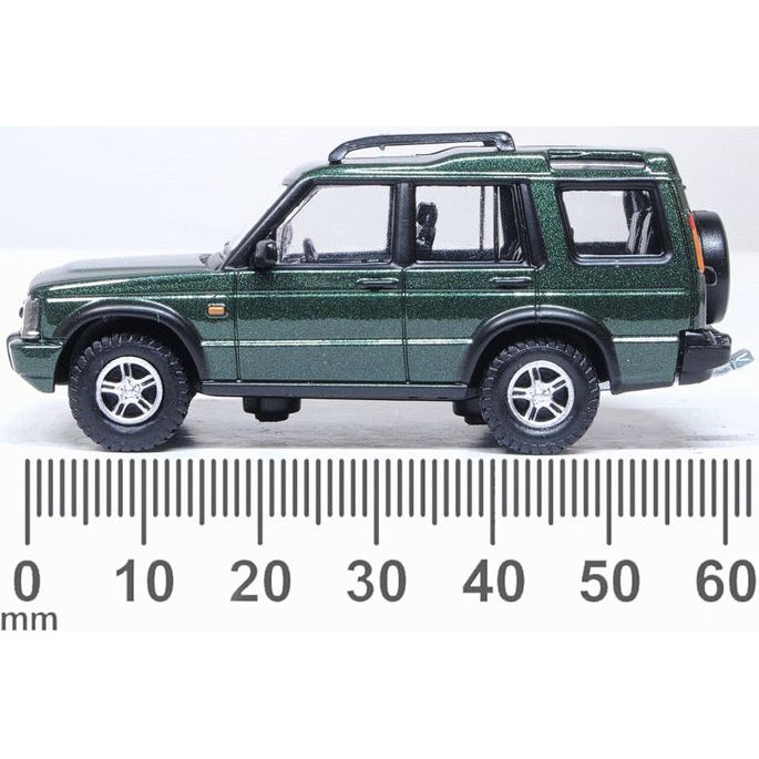 OXFORD 1/76 Land Rover Discovery 2 Metallic Epsom Green