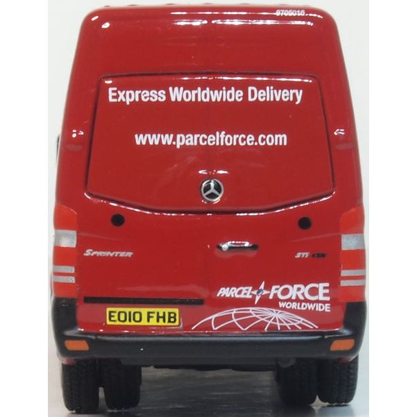 OXFORD 1/76 Parcelforce Mercedes Sprinter