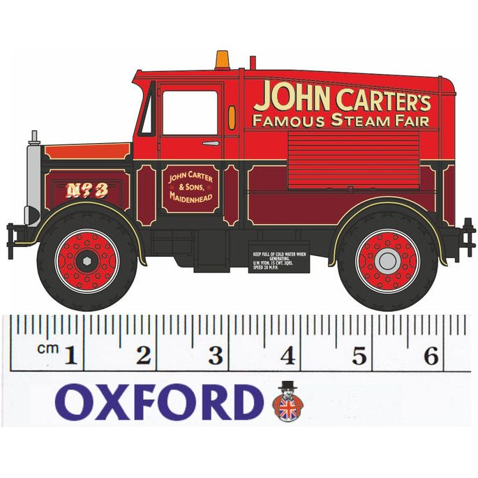 OXFORD 1/76 Scammel Showtrac Carters