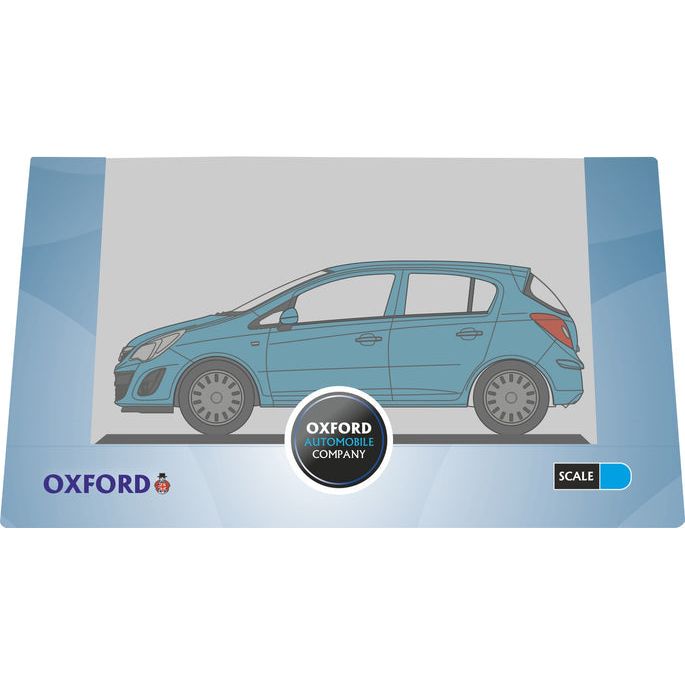 OXFORD 1/76 Vauxhall Corsa Oriental Blue