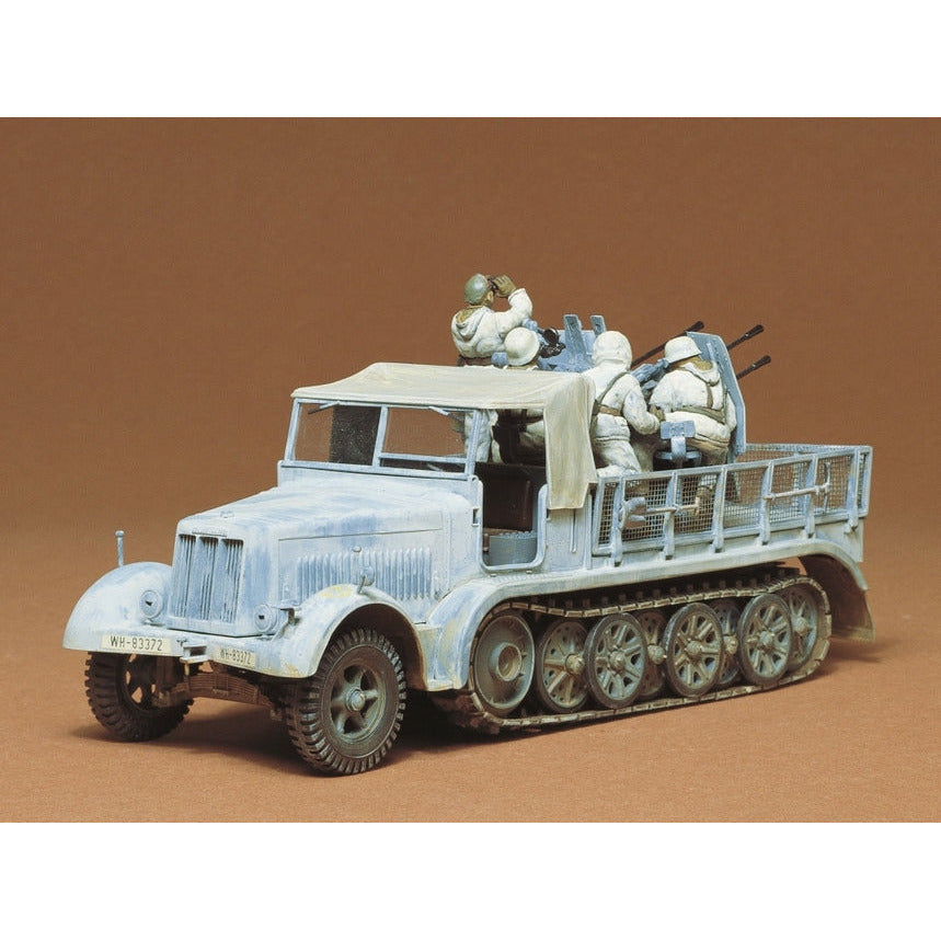 TAMIYA 1/35 German 8Ton Semitrack 20mm Flakvierling Sd.kfz