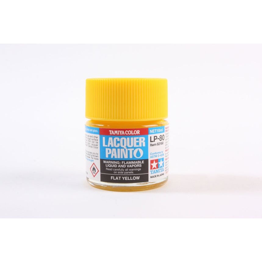 TAMIYA LP-80 Matte Yellow Lacquer Paint 10ml