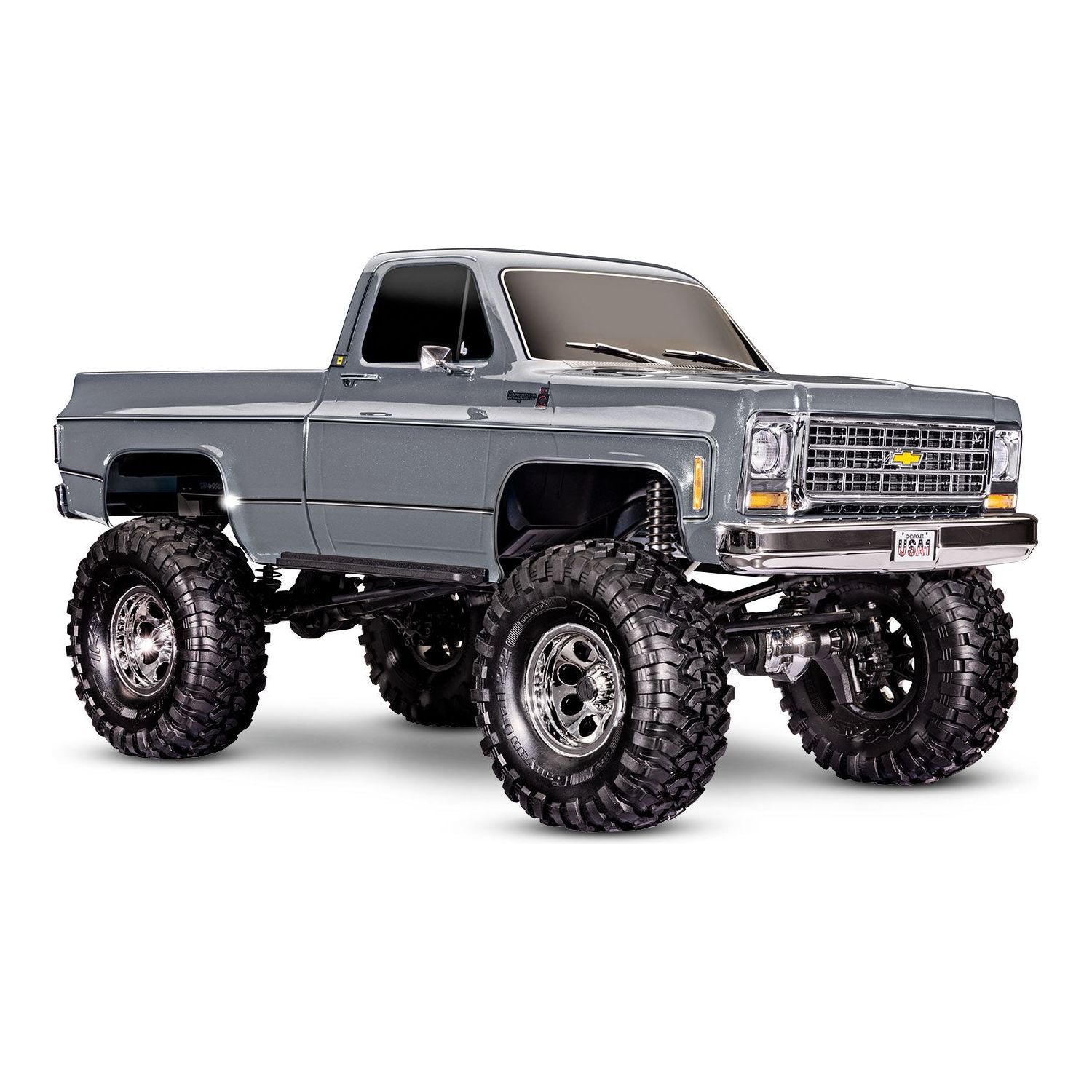 TRAXXAS 1/10 1979 Chevrolet TRX-4 Scale and Trail Crawler Silver