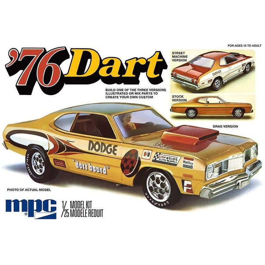 MPC 1/25 1976 Dodge Dart Sport Plastic Model Kit