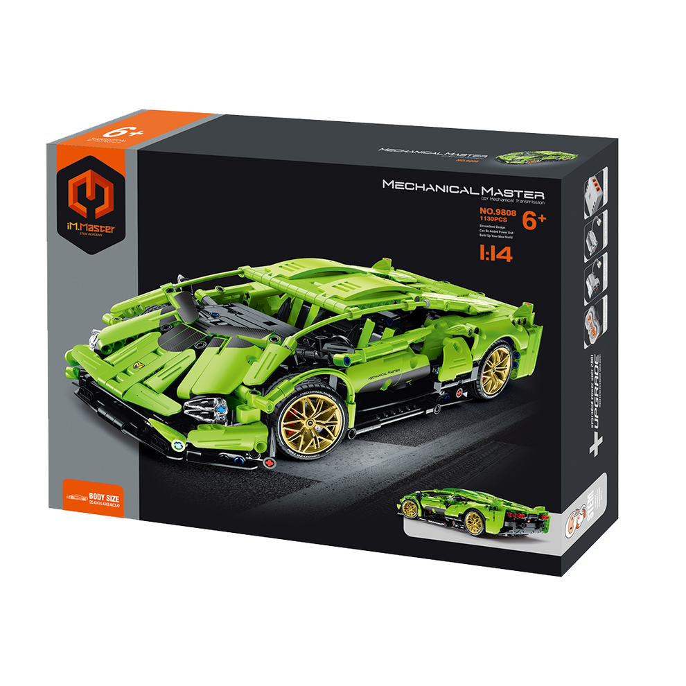 IM.MASTER Super Car Green 1130 PCS C12