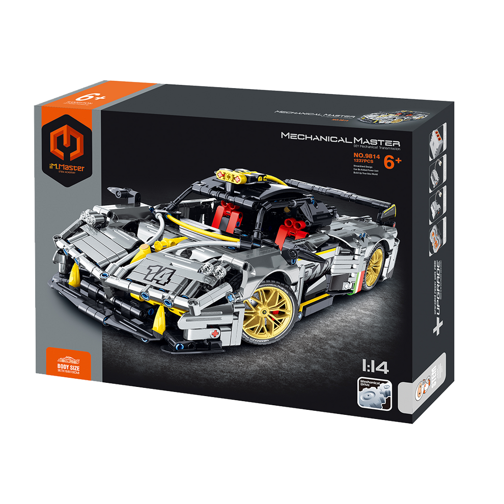 IM.MASTER Super Car Silver 1237 PCS C12