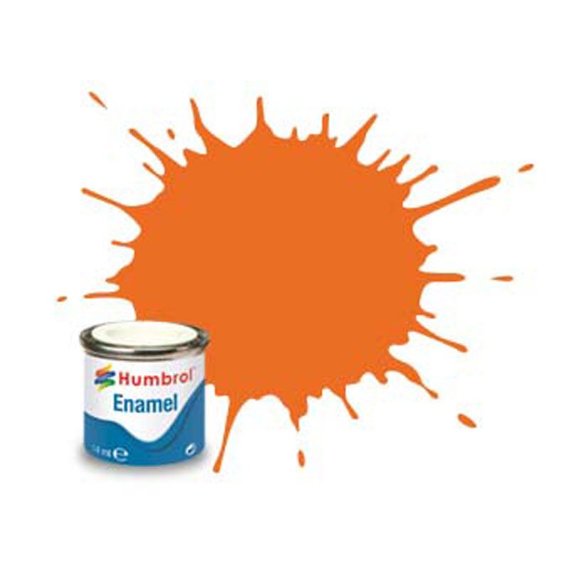 HUMBROL 18 - Orange Gloss 14ml