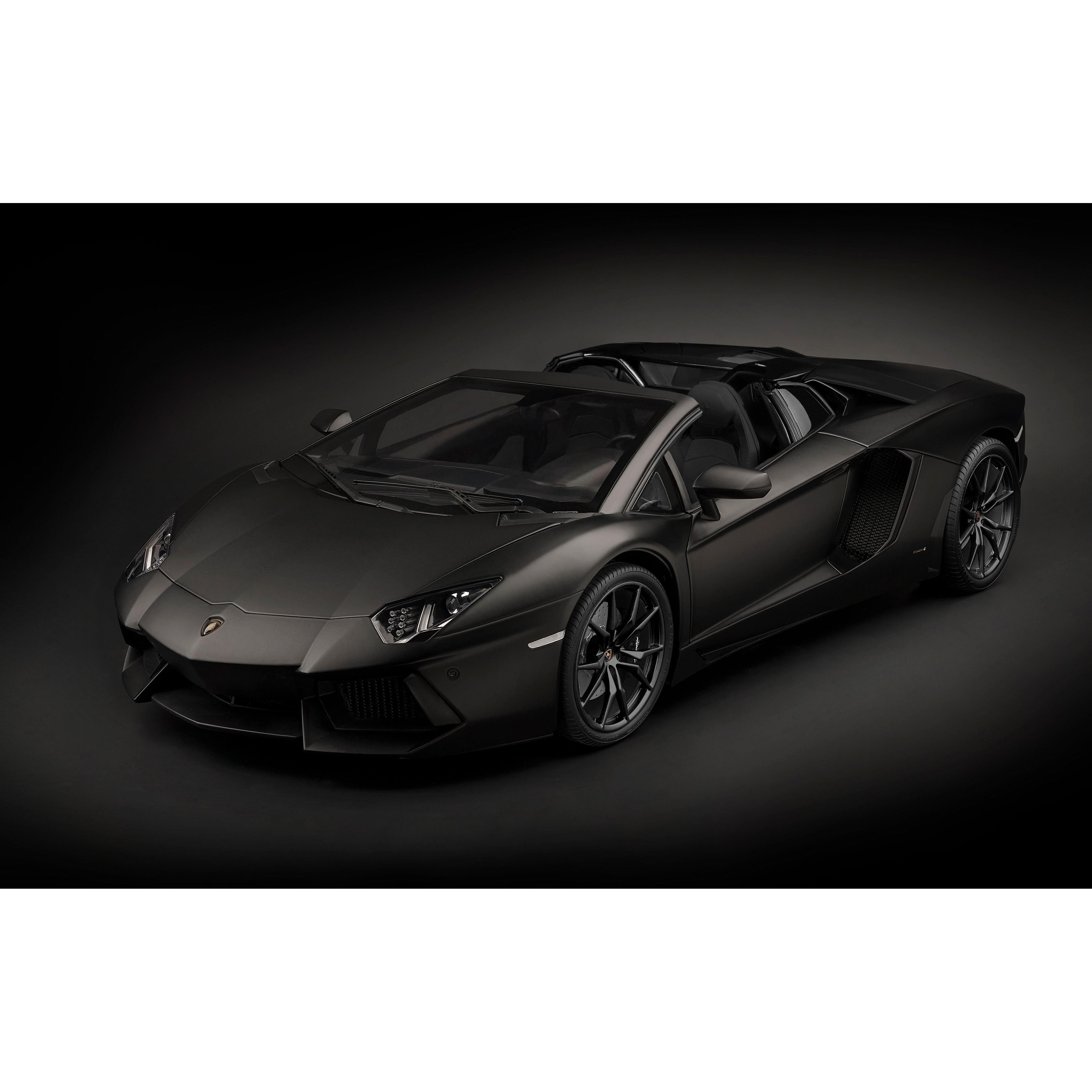 Pocher 1/8 Lamborghini Aventador Roadster LP 700-4 Nero Nemesis