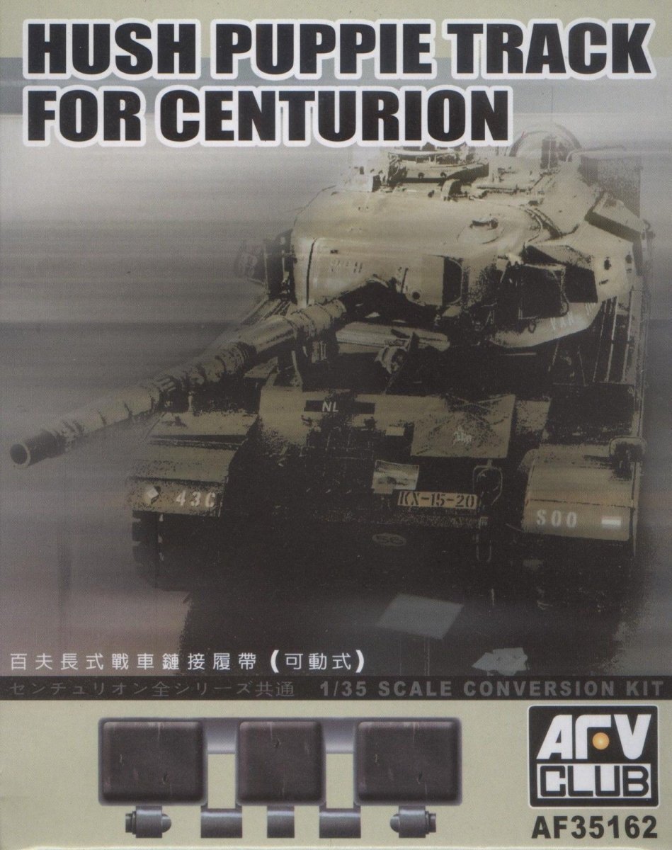 AFV Club 1/35 Hush Puppie Track For Centurion (Workable) Conversion Kit [AF35162]