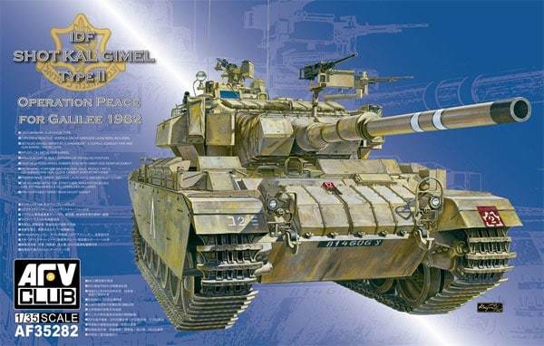 AFV Club 1/35 IDF Sho't Kal Dalet Type B Plastic Model Kit [AF35282]