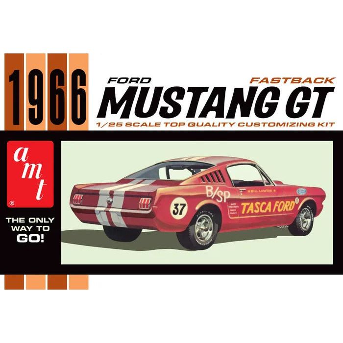 AMT 1/25 1966 Ford Mustang Fastback 2+2 Plastic Model Kit