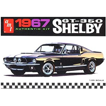 AMT 1/25 1967 Shelby GT350 - Black Plastic Model Kit