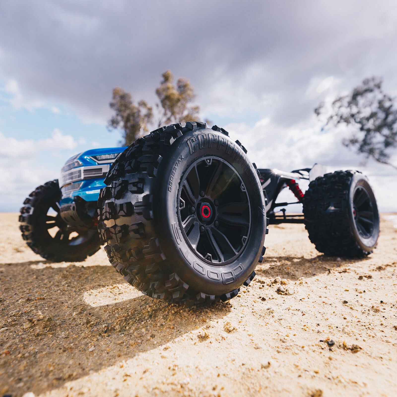 ARRMA 1/8 KRATON 6S V5 4X4 BLX Speed Monster Truck with Spektrum Firma RTR, Blue