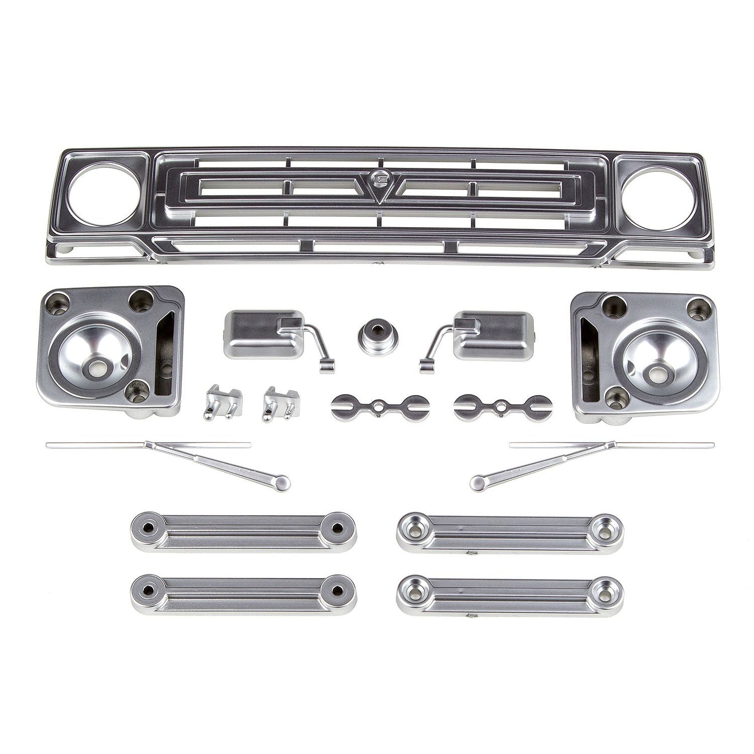 TEAM ASSOCIATED Sendero Body Accessories, Satin Chrome