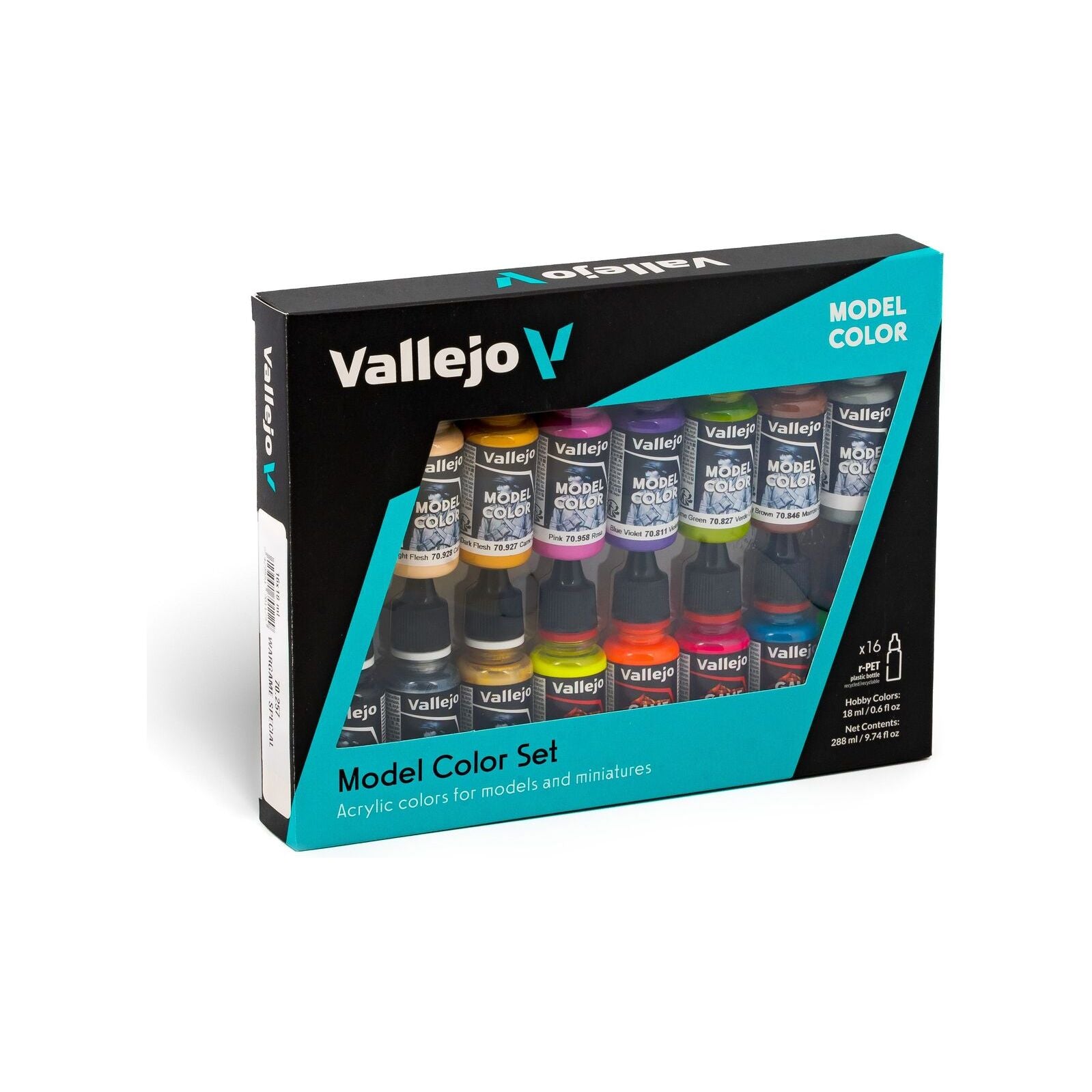 Vallejo Model Colour: Wargame Special (16 Colours) Acrylic Paint Set