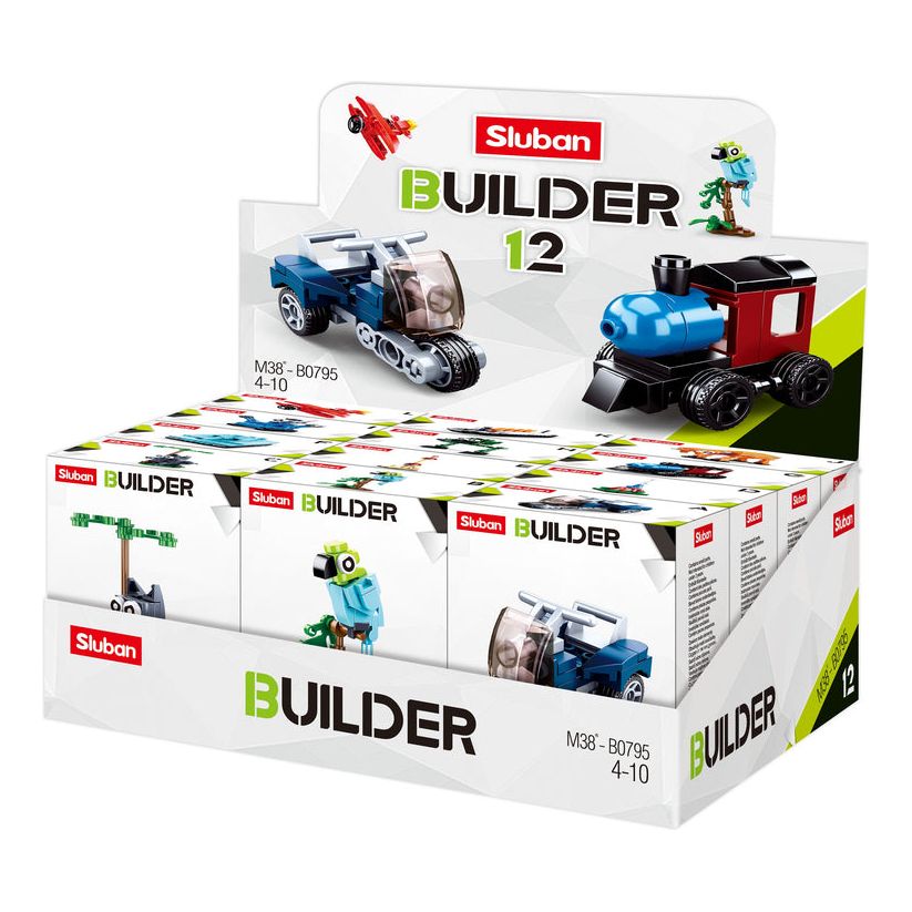 SLUBAN BUILDER MIXED DESIGNS RANDOM PACK