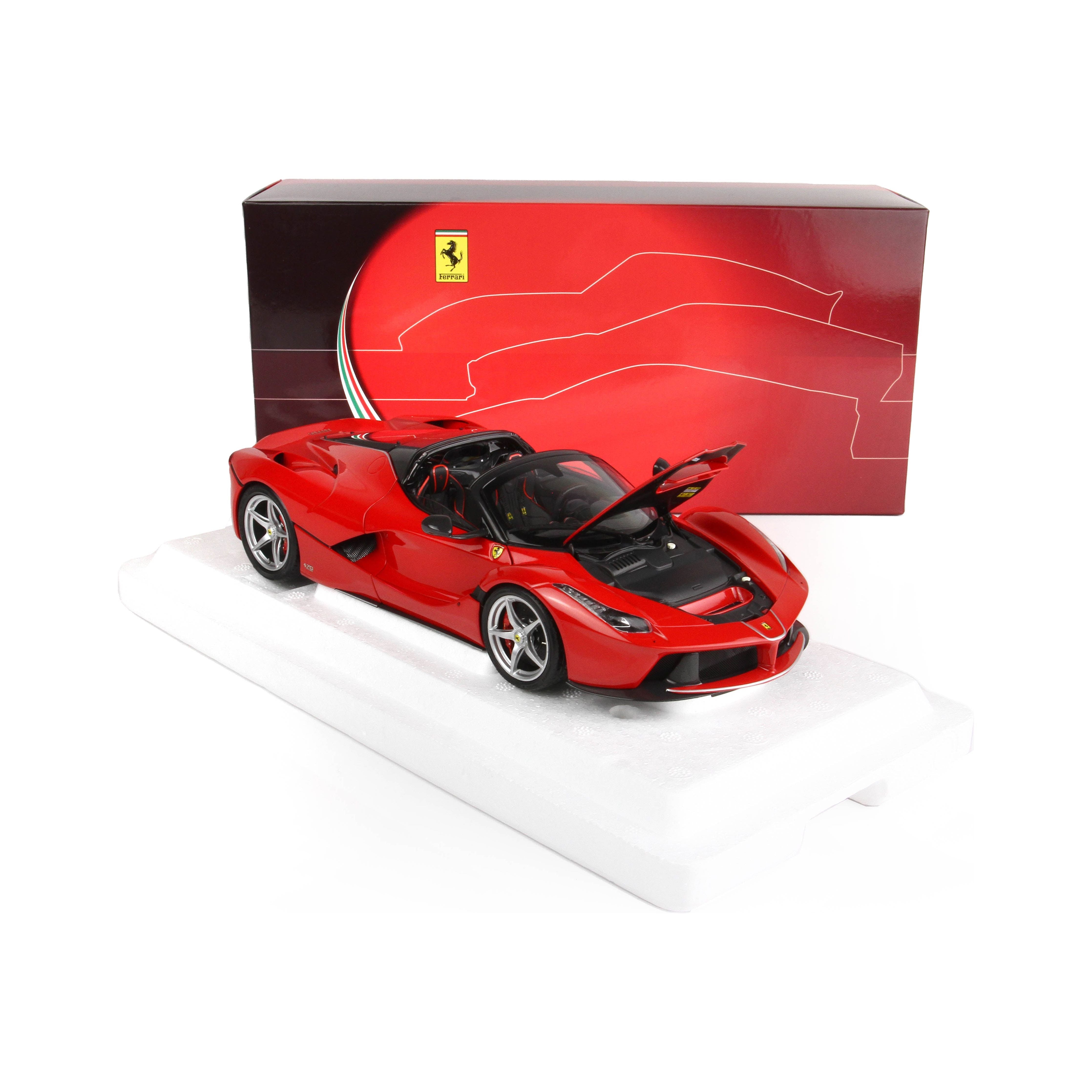 BBR (V) Ferrari LaFerrari Aperta Rosso Corsa 322 Die Cast (No Case)