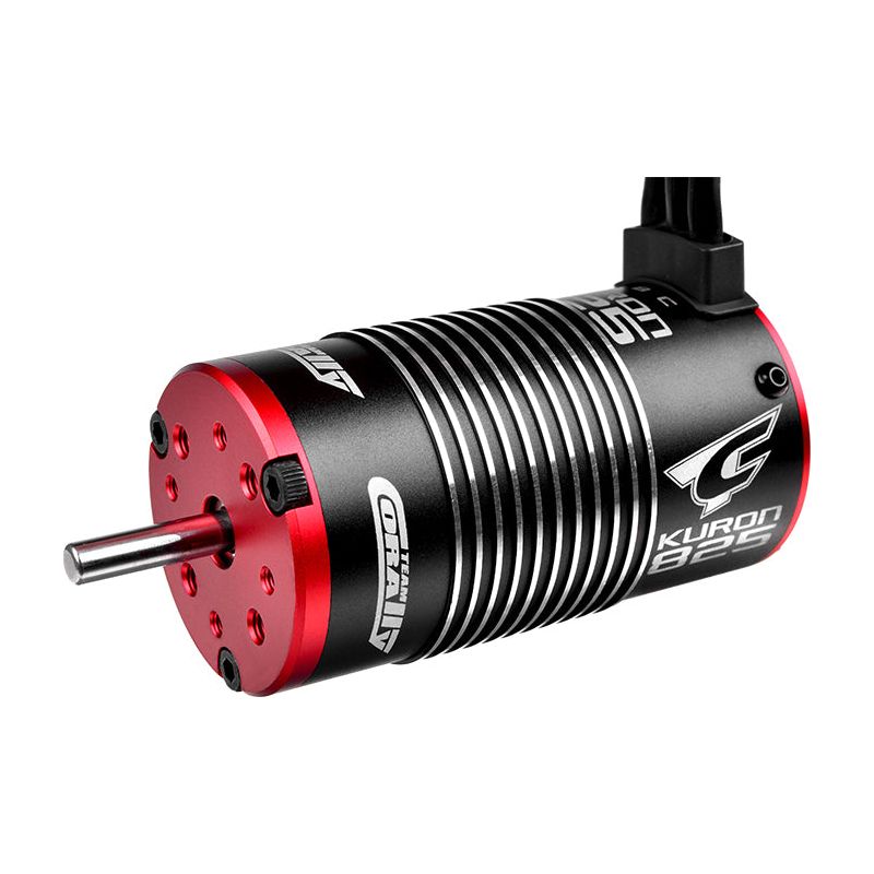 TEAM CORALLY Electric Motor  Kuron 825 - 4-Pole - 2050 KV  Brushless - Sensorless - 1/8