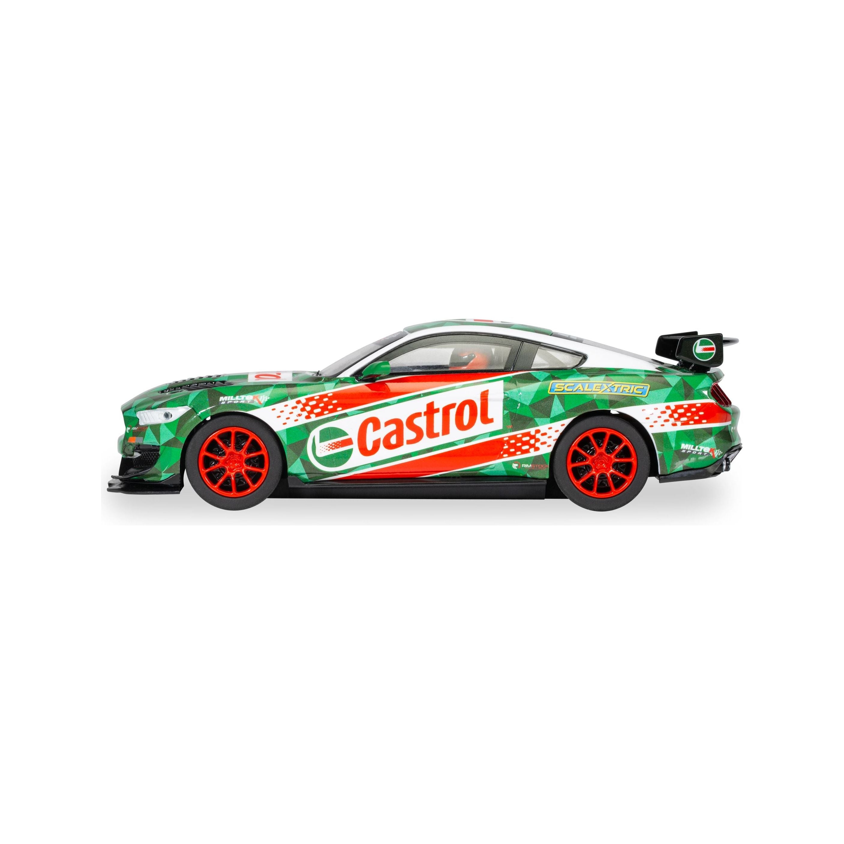 SCALEXTRIC Ford Mustang GT4 - Castrol Drift Car