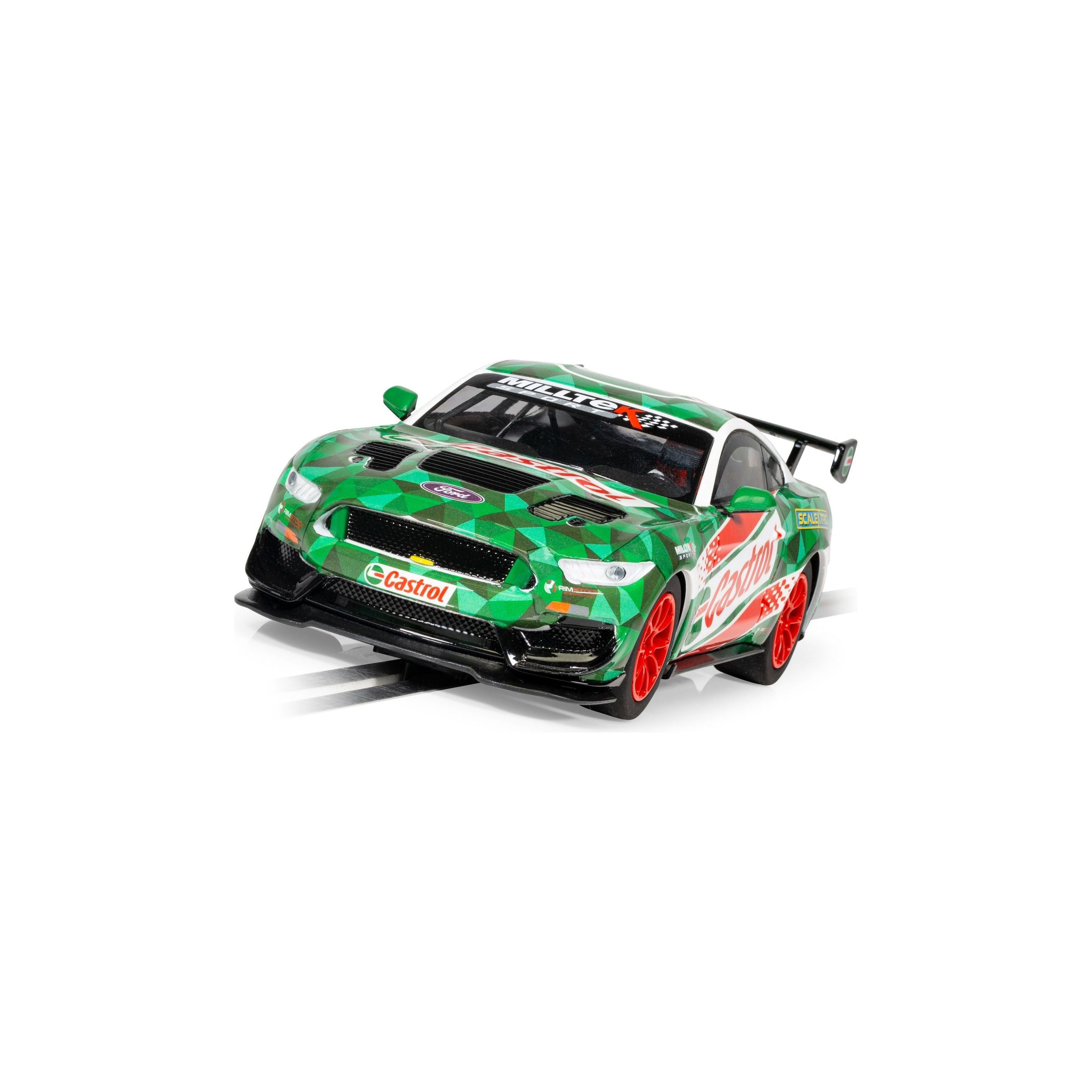 SCALEXTRIC Ford Mustang GT4 - Castrol Drift Car