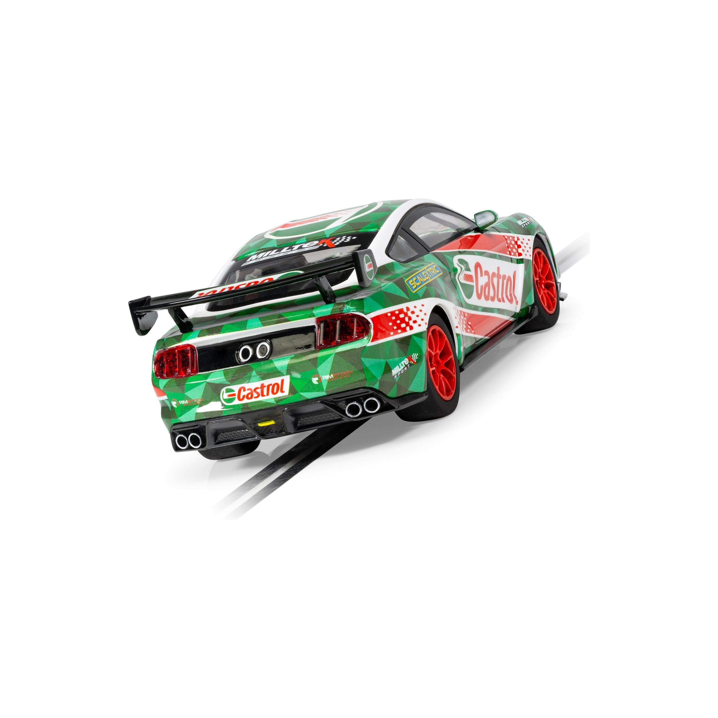 SCALEXTRIC Ford Mustang GT4 - Castrol Drift Car