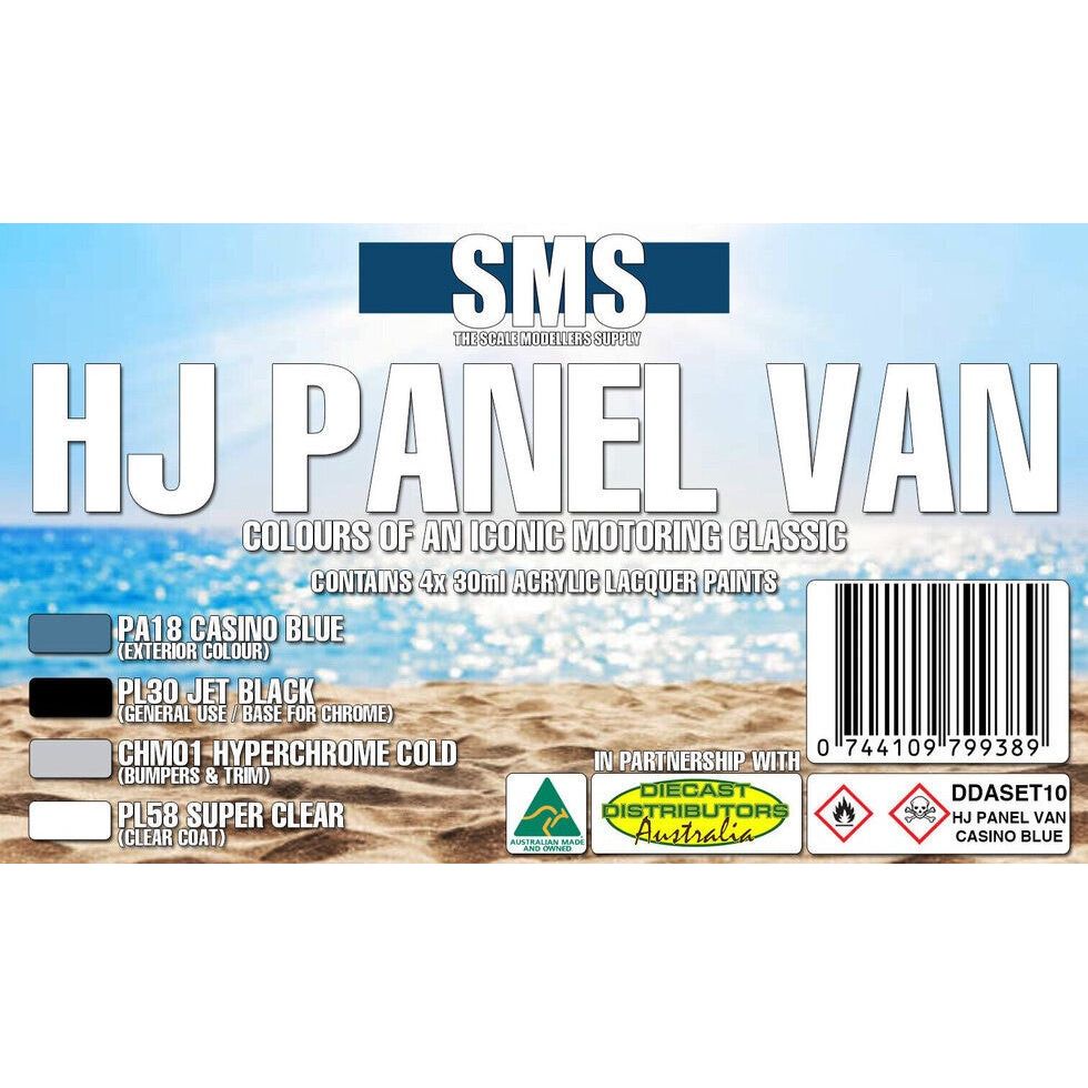 SMS HJ PANEL VAN COLOUR SET - JAMAICA LIME set