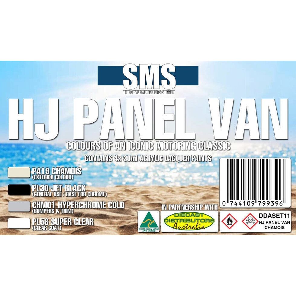 SMS HJ PANEL VAN COLOUR SET - Chasmois set