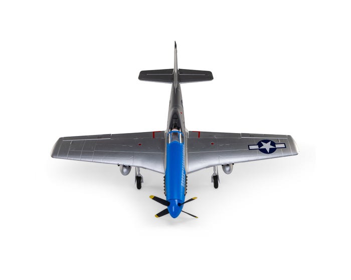 E-Flite P-51D Mustang 1.2m with SAFE Select, BNF Basic, EFL089500