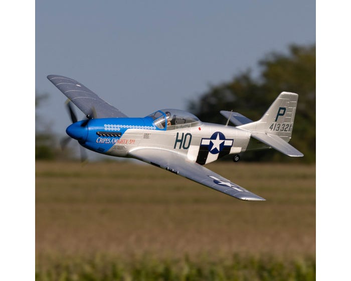 E-Flite P-51D Mustang 1.2m with SAFE Select, BNF Basic, EFL089500