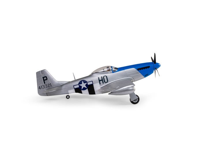 E-Flite P-51D Mustang 1.2m with SAFE Select, BNF Basic, EFL089500