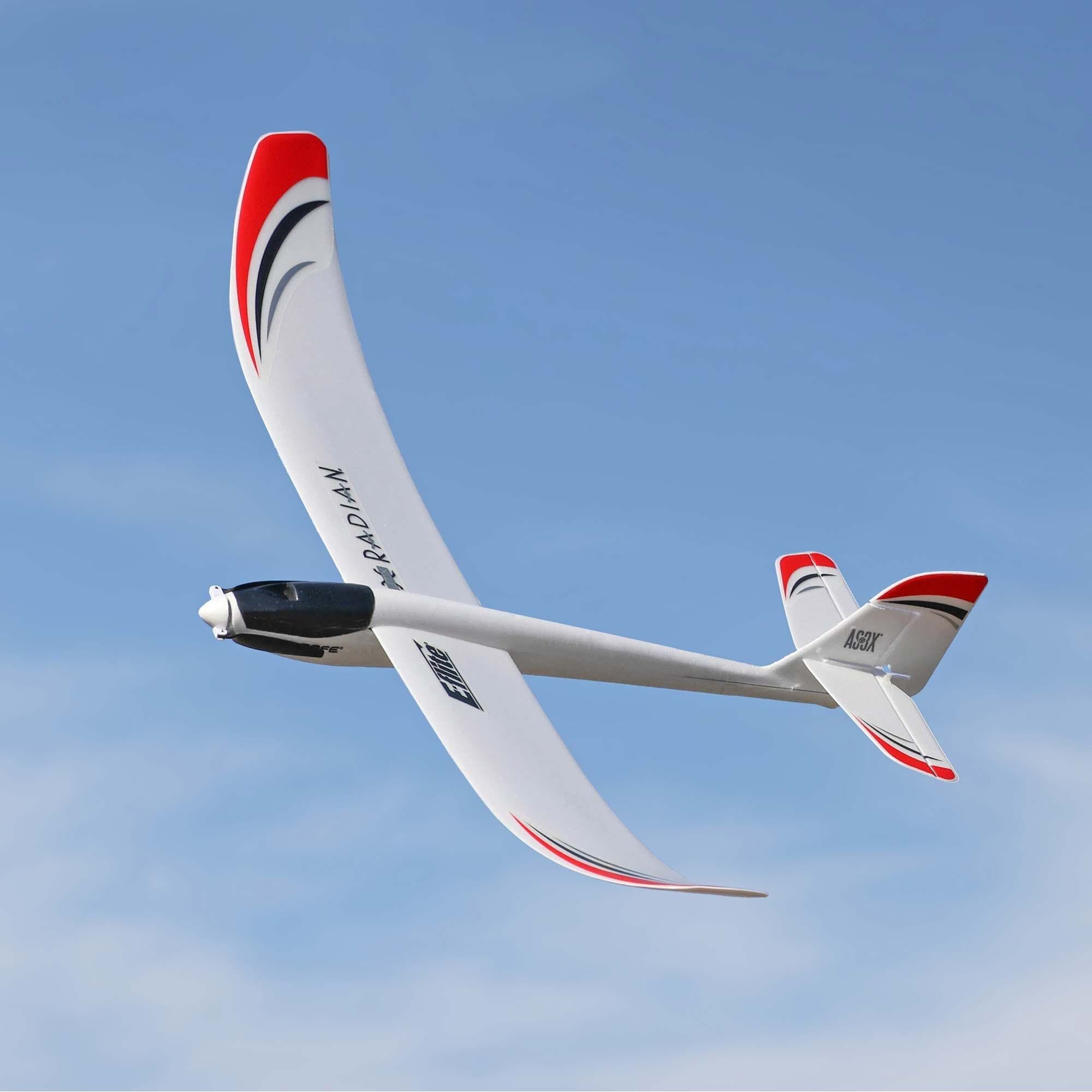 E-FLITE UMX Radian RC Glider, BNF Basic, EFLU2950