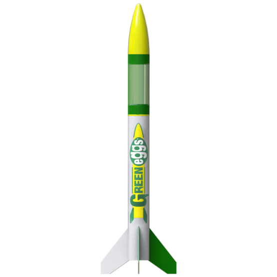 Estes Green Eggs Beginner Model Rocket Kit (12 pk) Bulk Pack [1718]