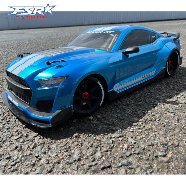 FS RACING Model GT Street Basher BLS RTR Blue 1/7