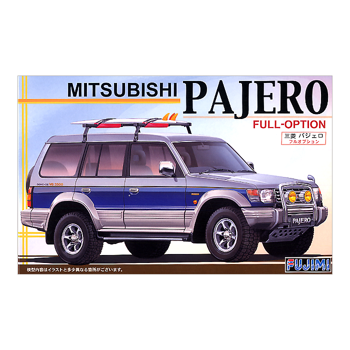 Fujimi 1/24 Mitsubishi Pajero (ID-130) Plastic Model Kit